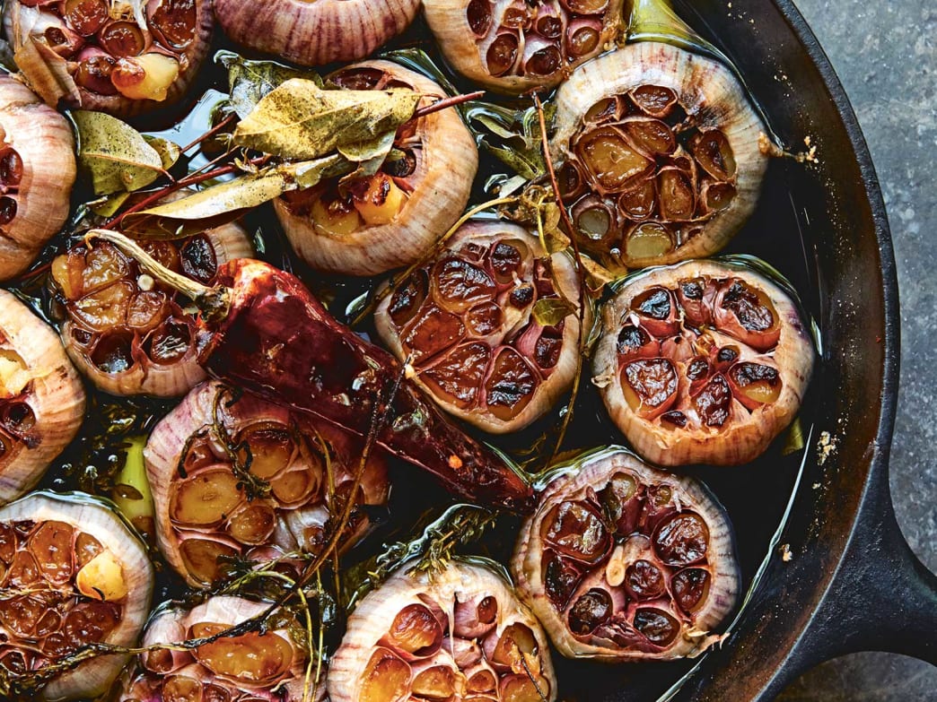 The simplest way to roast garlic flavor town recipe