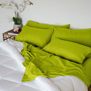 Key Lime Green Sleep Oasis Sheet Sets