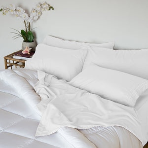 Lily White Sleep Oasis Sheet Sets