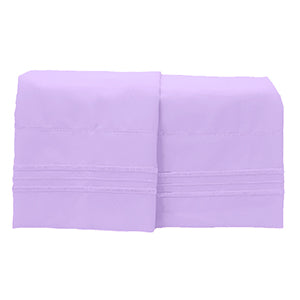 Sleep Oasis 1800 Pillow Cases  (Queen Set of 2)