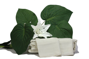 Pearled Ivory Natural Bamboo Sheet Set