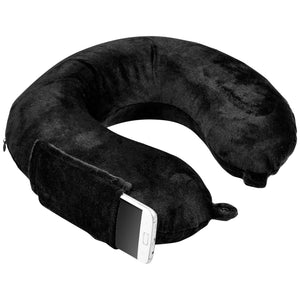 Slumber Luxury Travel Pillow (Black)